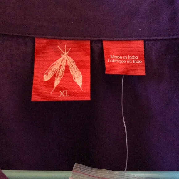 Anthropologie Button Down Shirt XL NEW - Picture 5 of 6